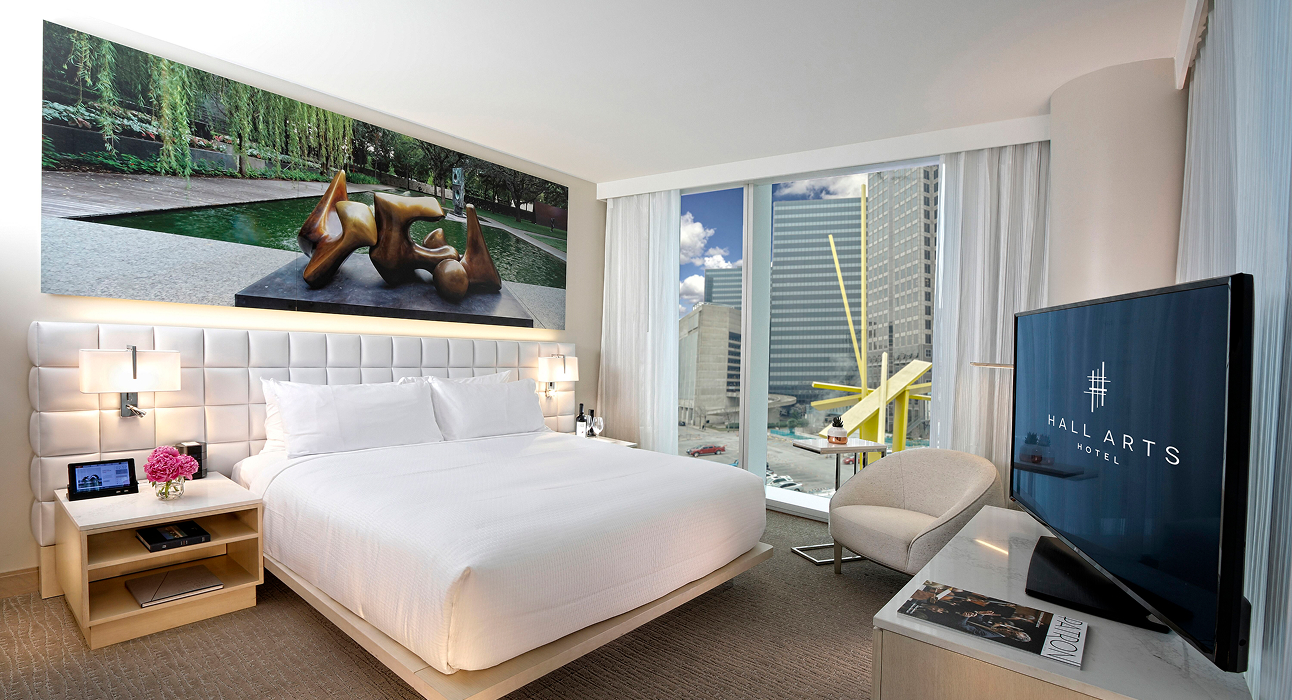 HALL Arts Hotel guest room