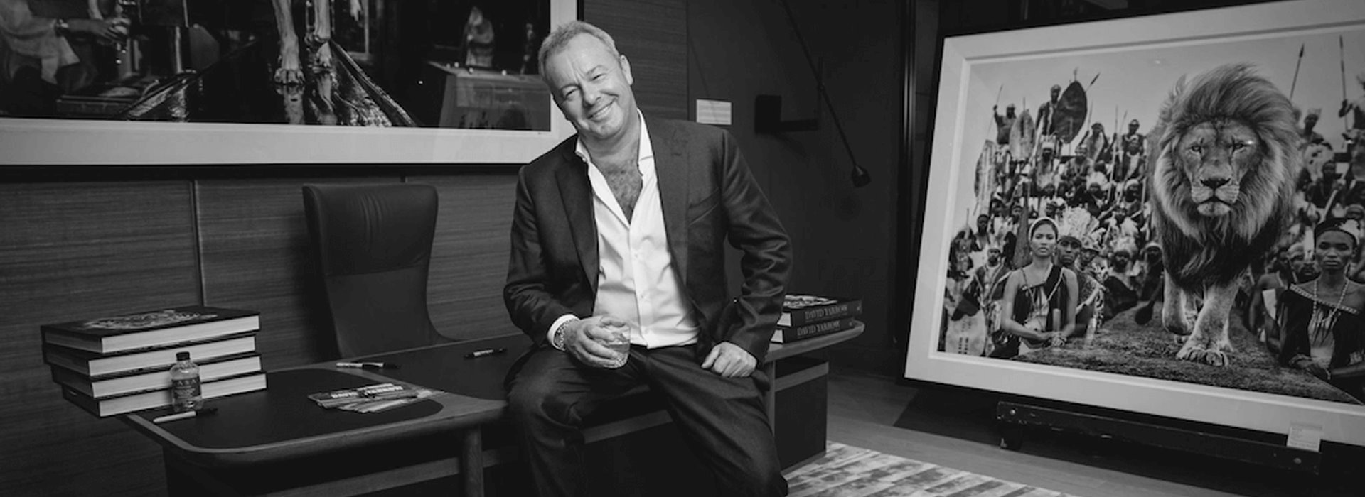 David Yarrow Artist at HALL Arts Hotel in Dallas Downtown Historic District